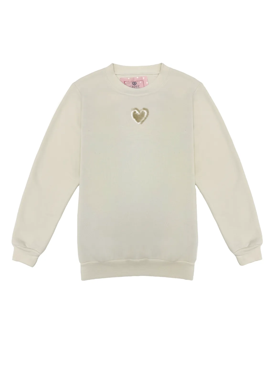 Open Hearted Classic Unisex Crewneck Pullover