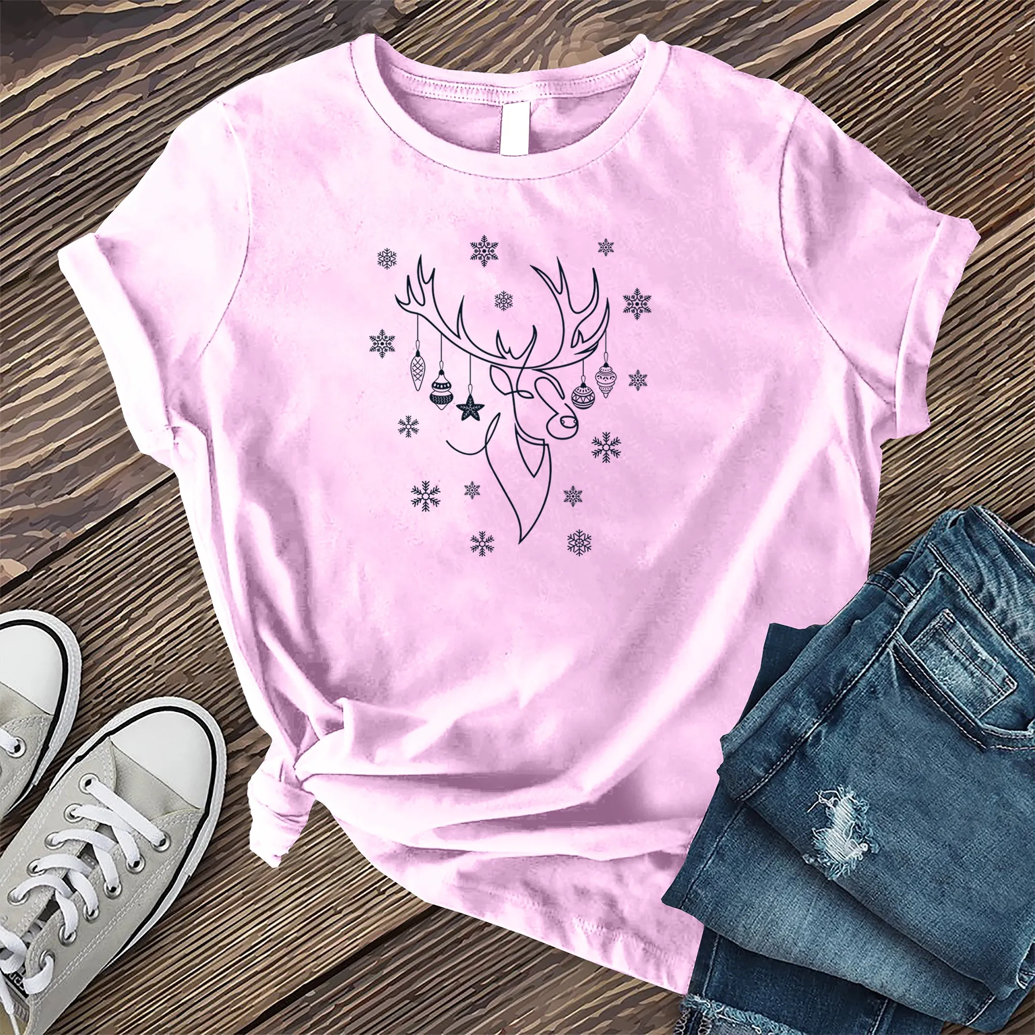 Ornamental Reindeer T-Shirt