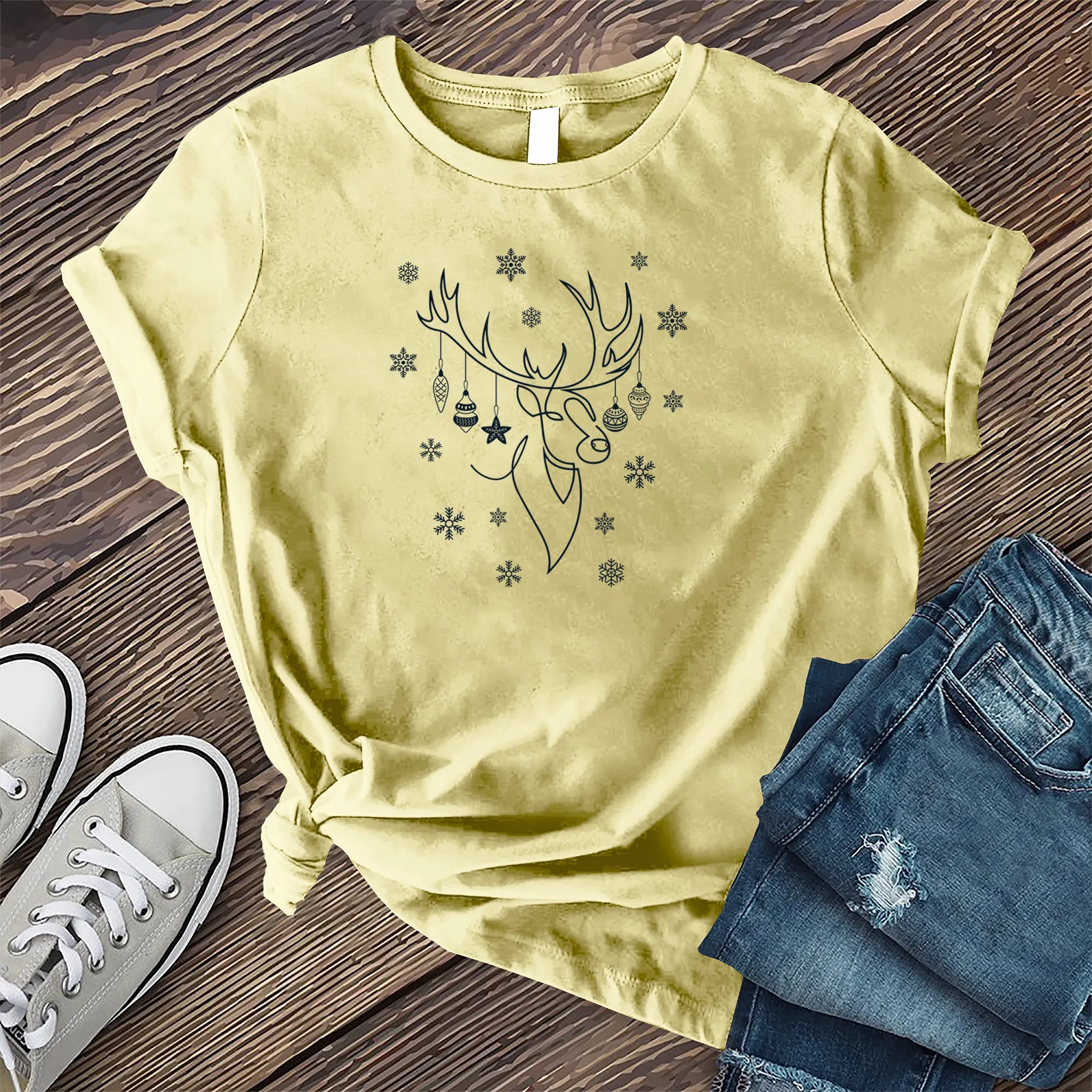 Ornamental Reindeer T-Shirt