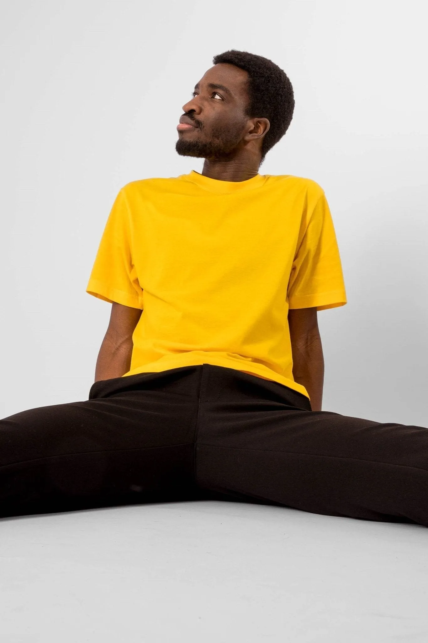 Oversized T-shirt - Yellow