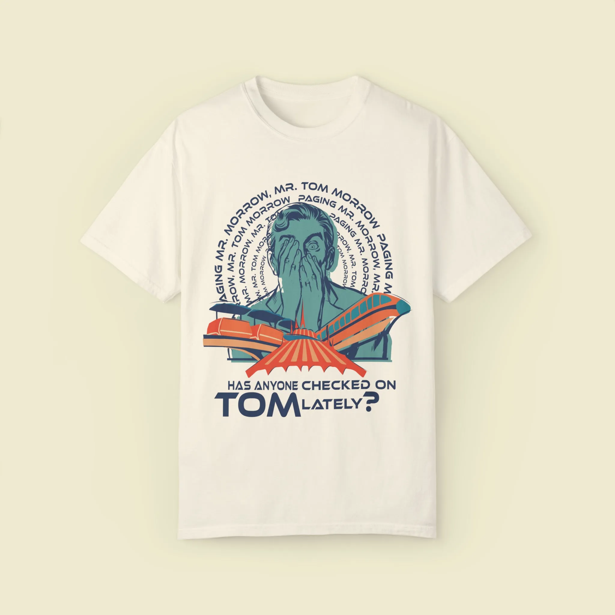 Paging Tom Morrow Comfort Colors Tee