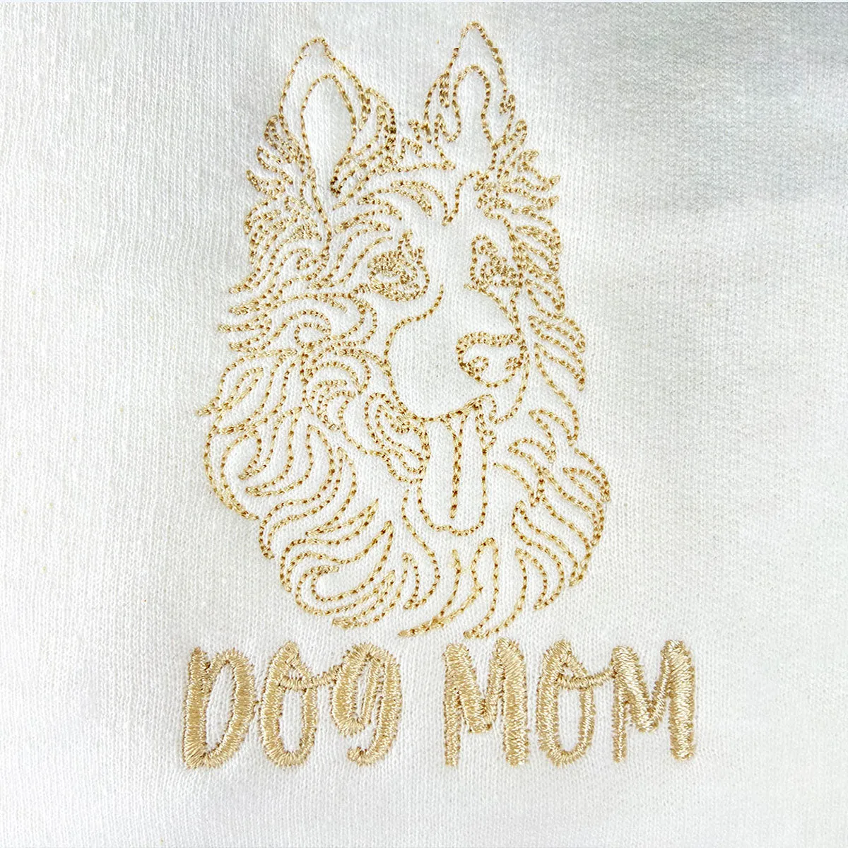 Personalized German Shepherd Dog Mom Embroidered Polo Shirt, Custom Polo Shirt with Dog Name, Gifts For German Shepherd Lovers