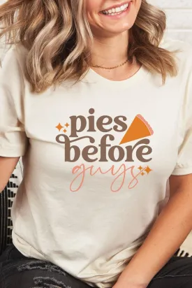 Pies Before Guys Graphic Tee