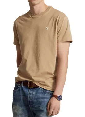 Polo Ralph Lauren Tan/Cream 26/1 Jersey Tee