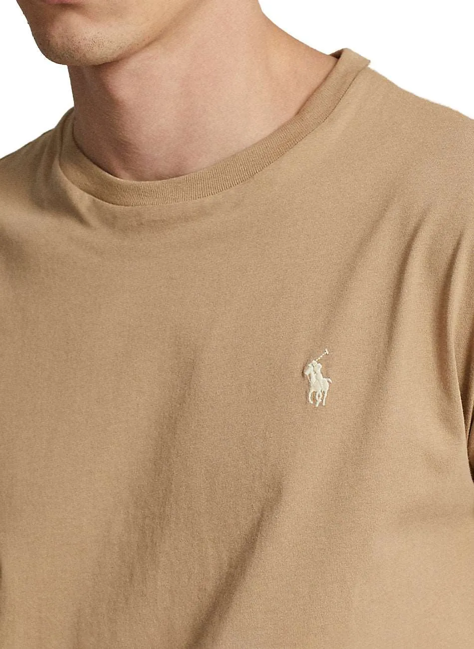 Polo Ralph Lauren Tan/Cream 26/1 Jersey Tee