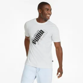 Puma Power Logo Men Training T-Shirt White