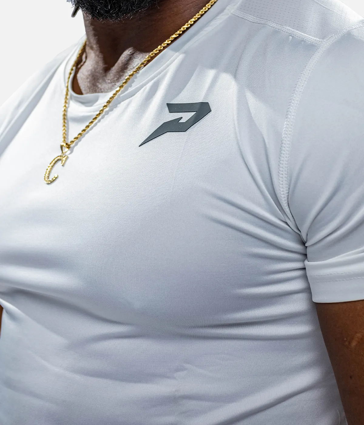 Quantum Lite Performance Tee - White