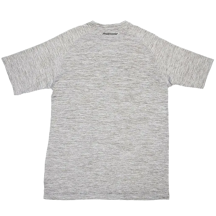 Quantum Lite Raglan Performance Tee - Heather Grey