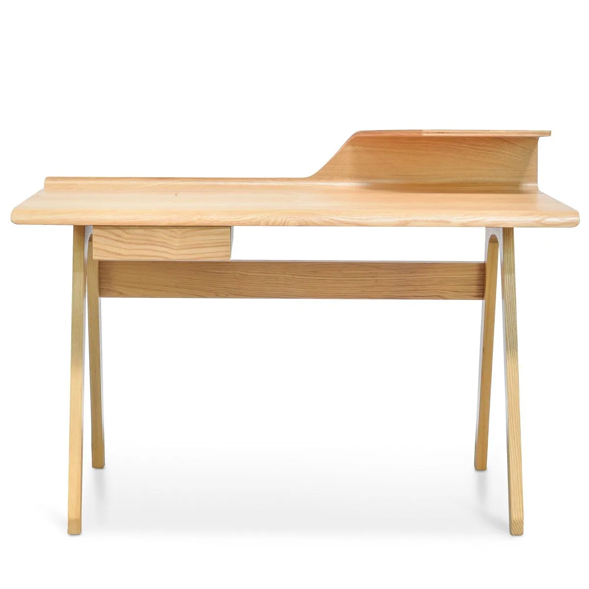 Ruban Wooden Home Office Desk - Natural