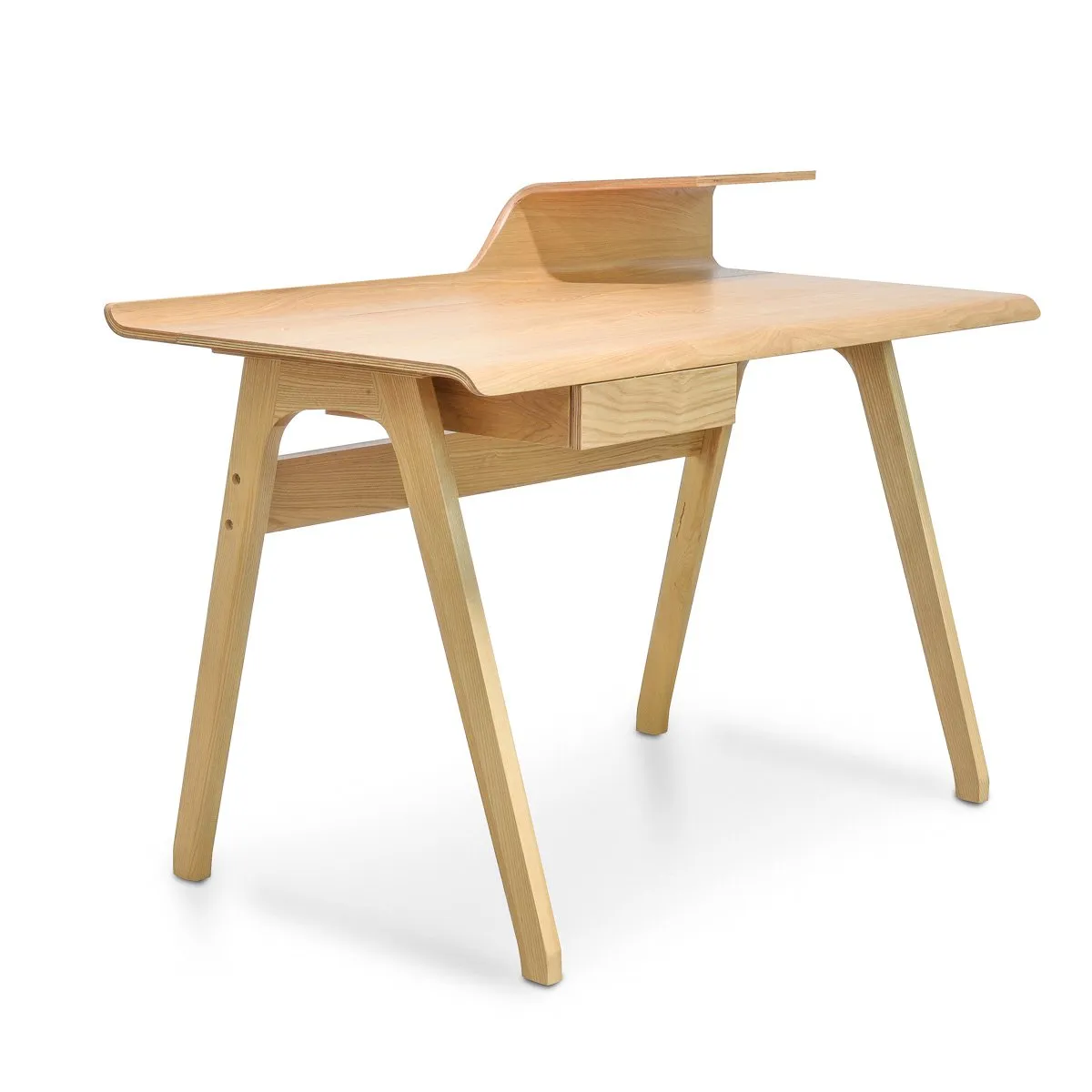 Ruban Wooden Home Office Desk - Natural