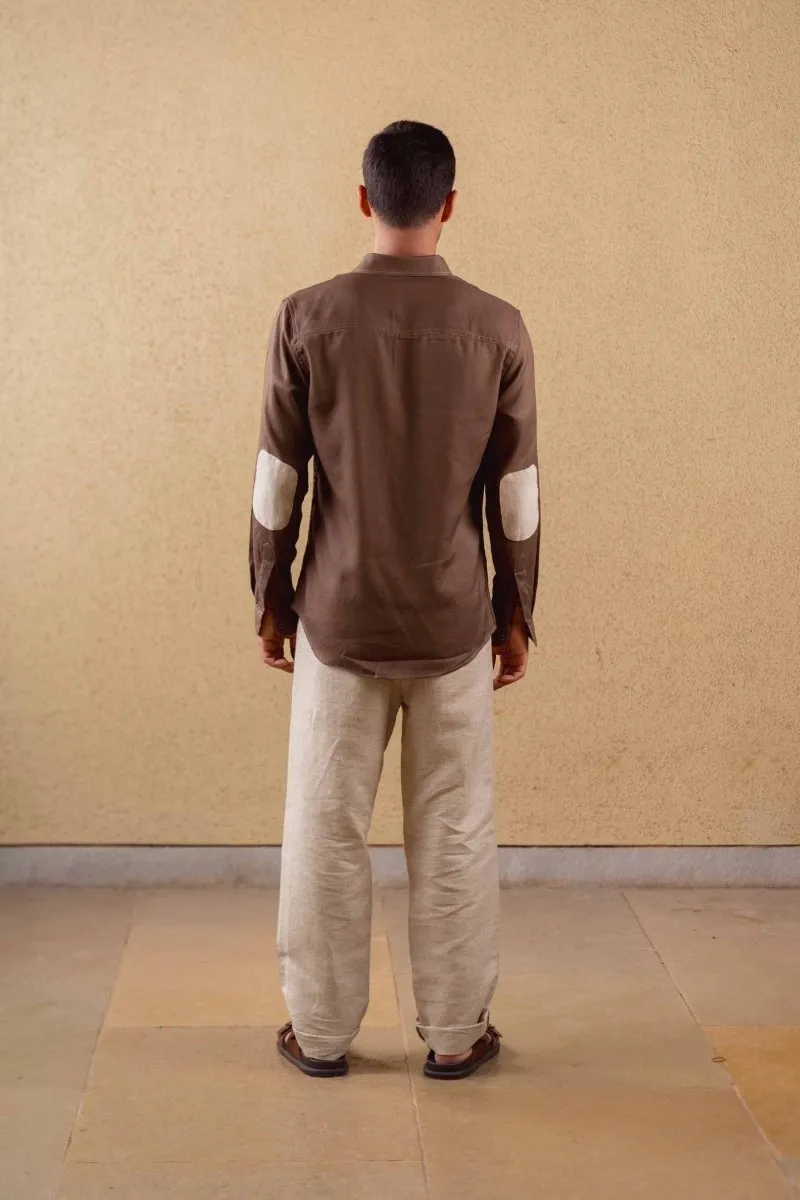 Solstice Shirt - Brown - Hemp Tencel