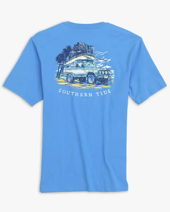 Southern Tide Men's Trophy Room Tee / Boat Blue