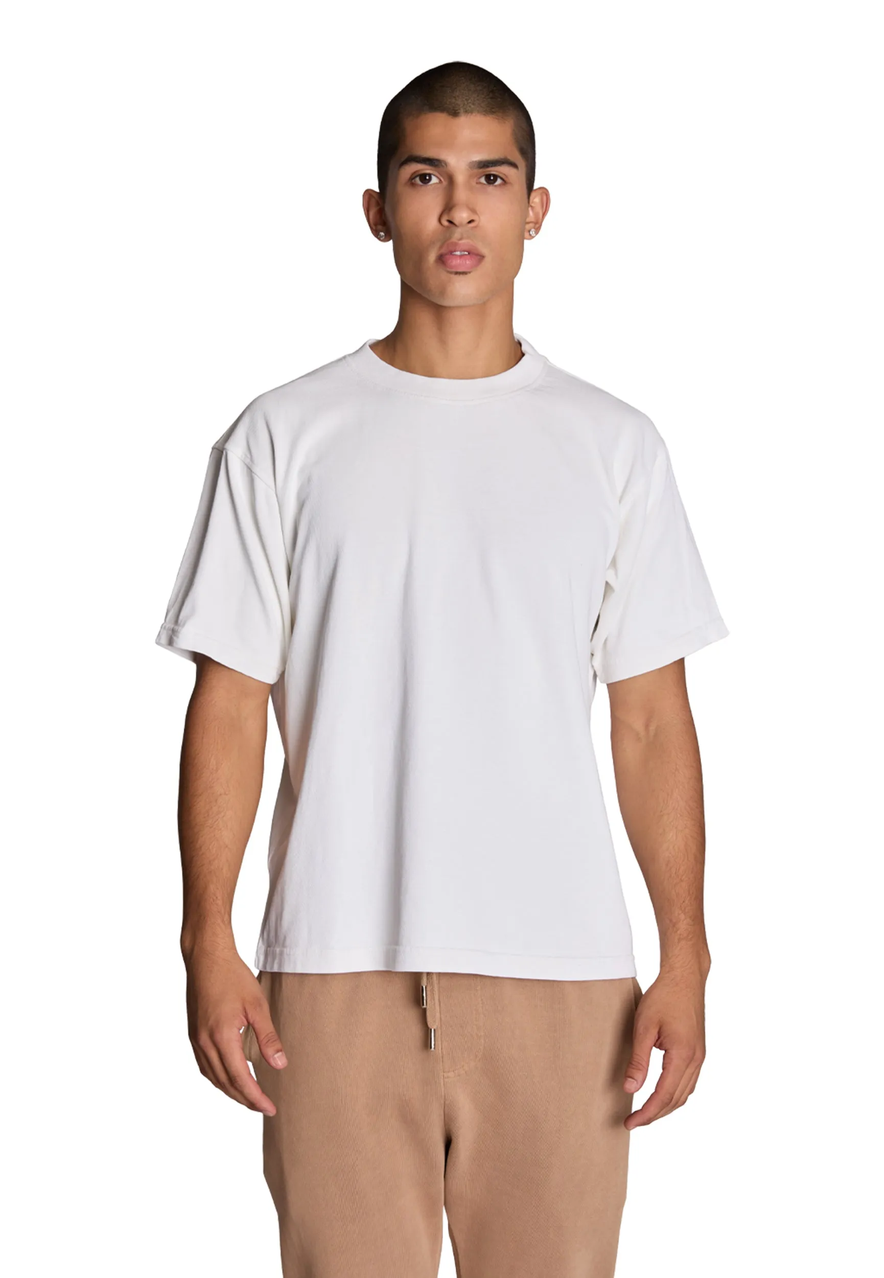 Streetwear Heavyweight Short Sleeve Tee - White