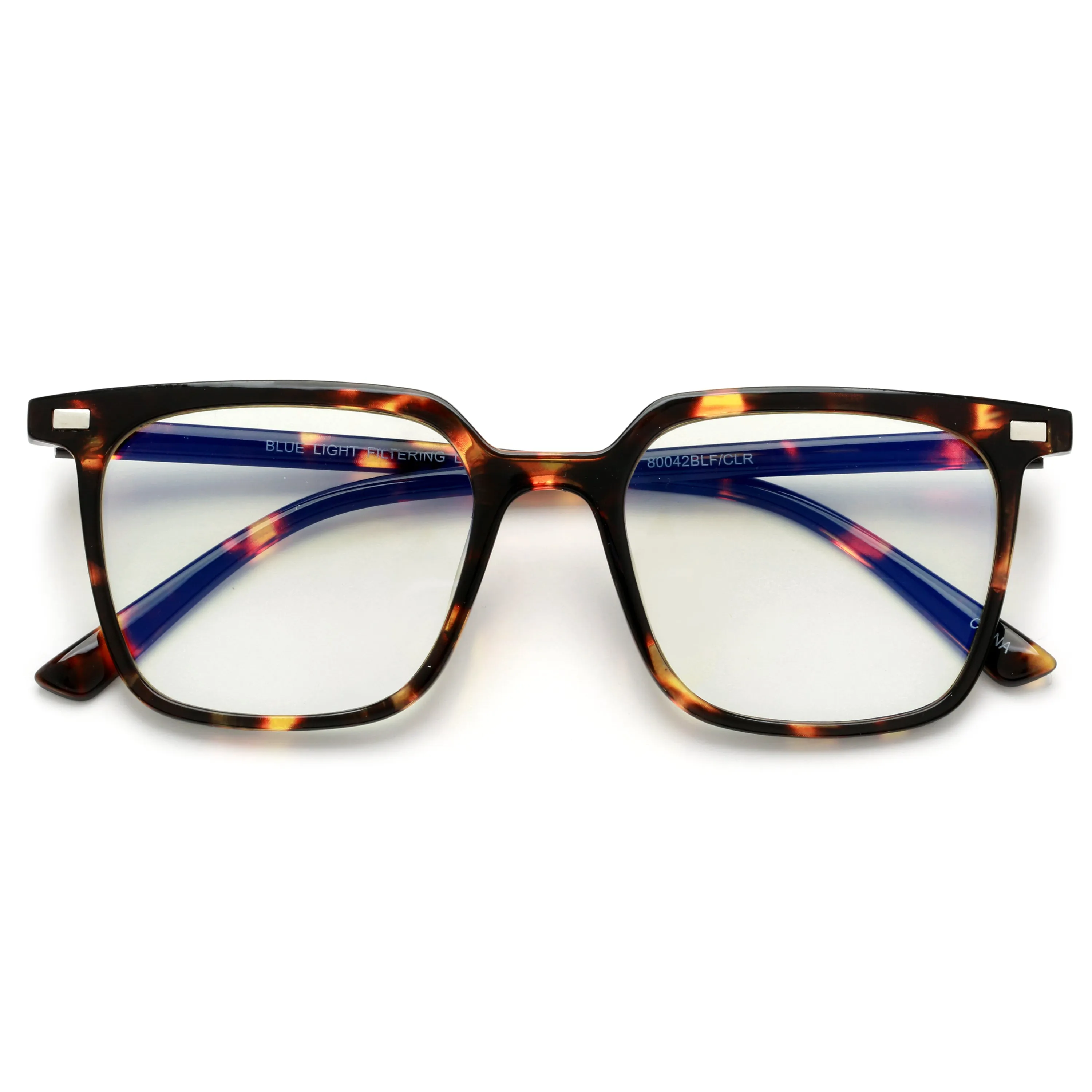 Stylish Flat Top Blue Light Blocking Eyewear