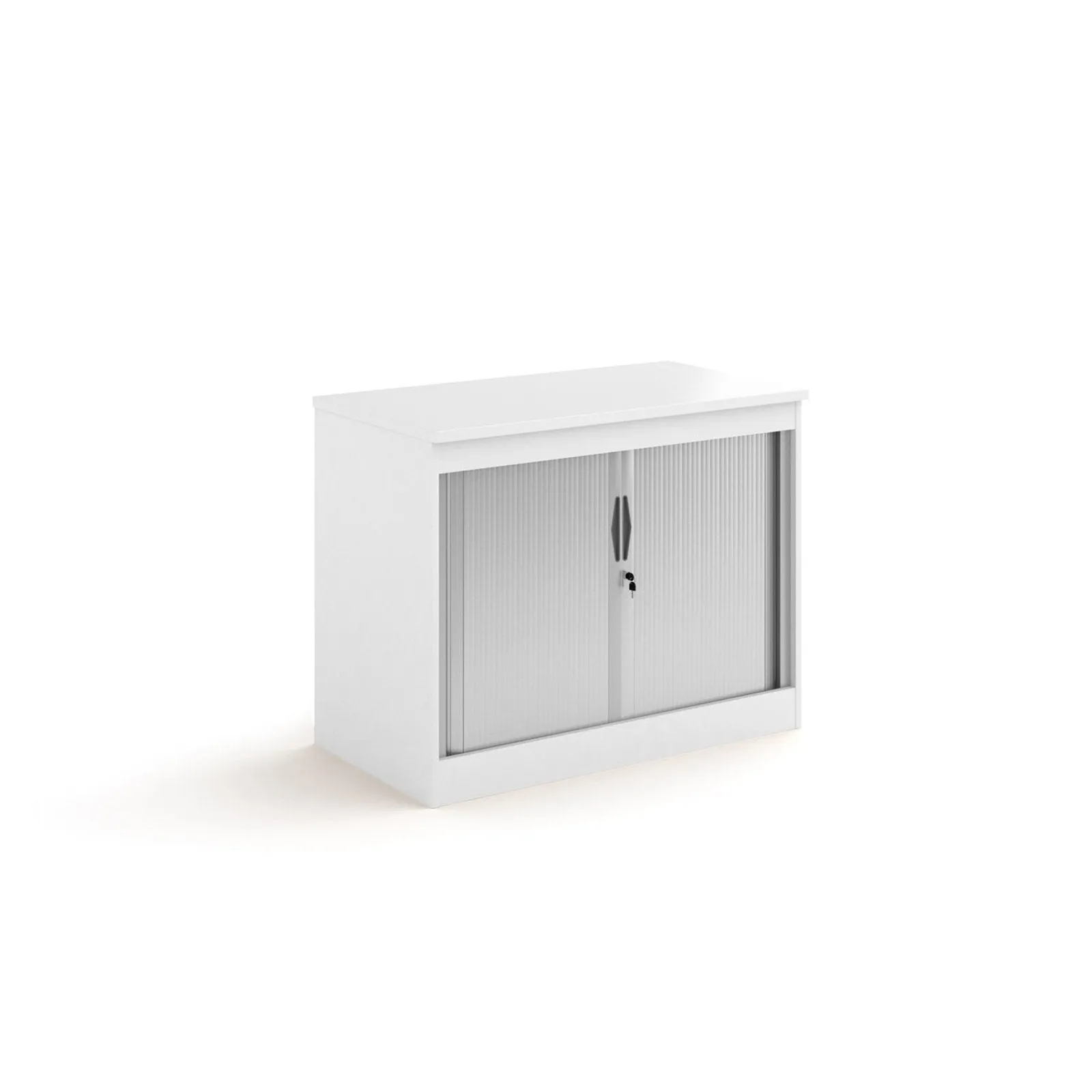 Systems horizontal tambour door cupboard