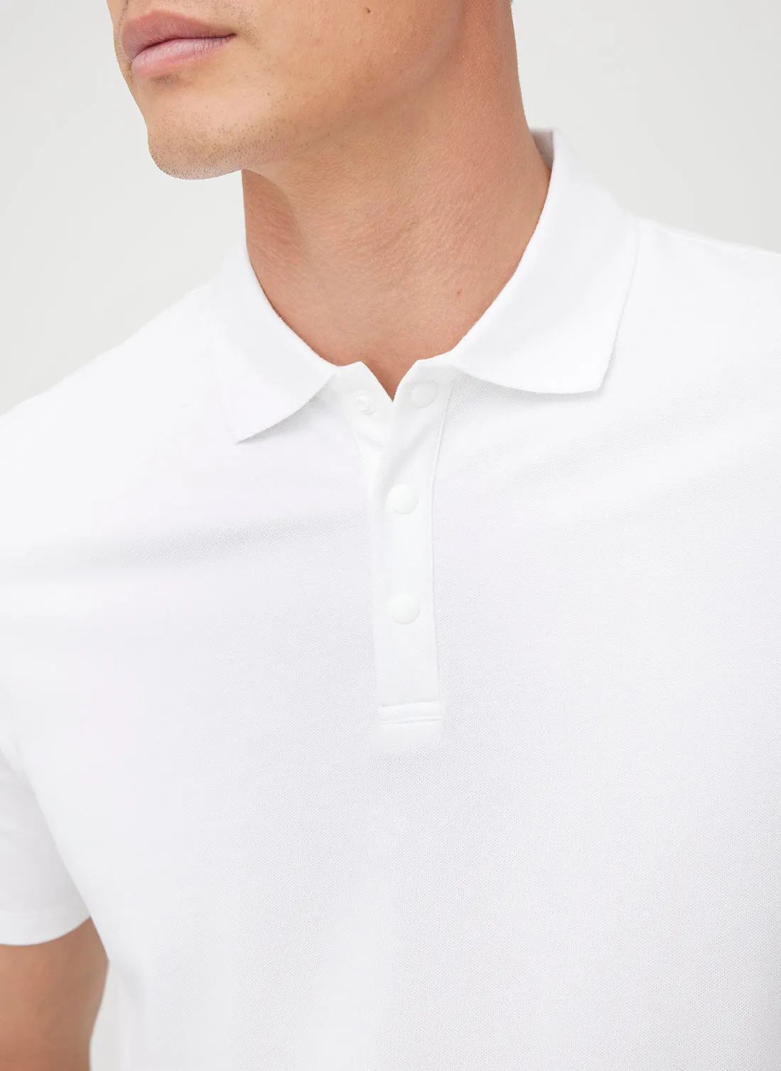 Tech Cotton Polo