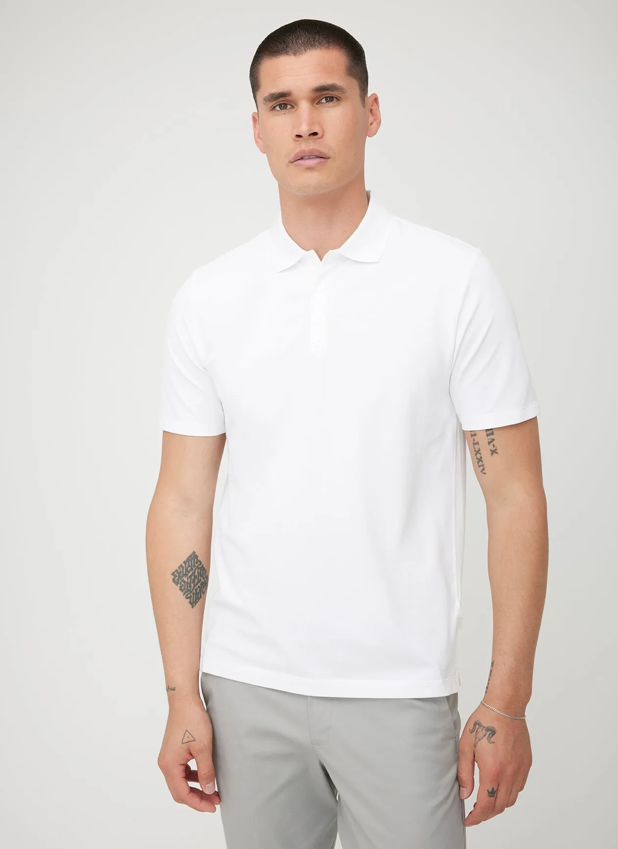 Tech Cotton Polo