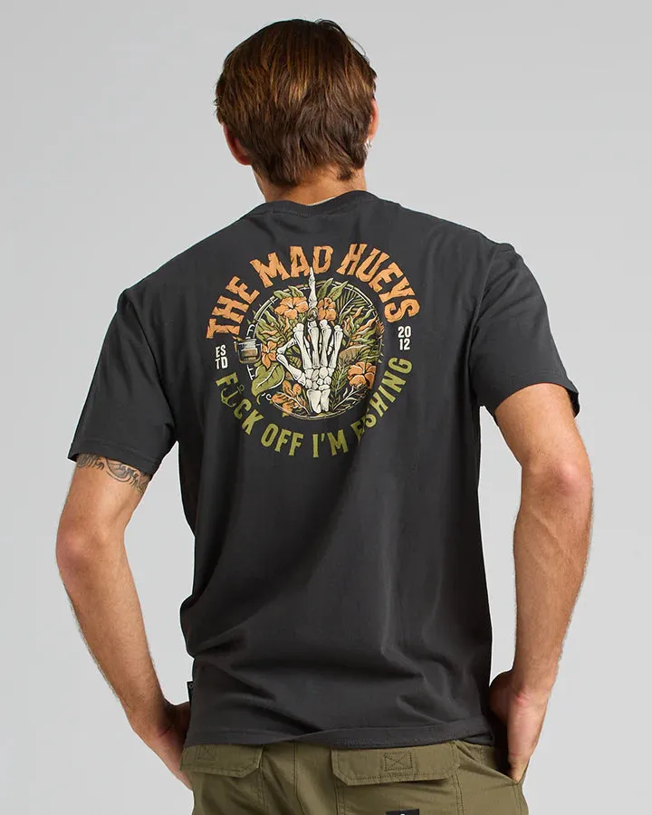 The Mad Huey's Fk Off Im Fishing Tee