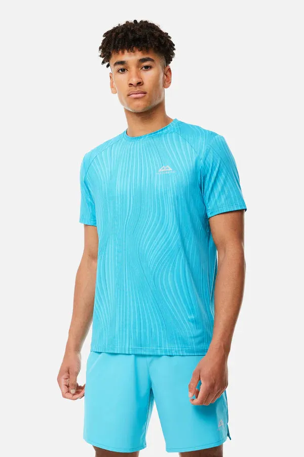 Trailberg Vertex T-Shirt - Aqua/Scuba Blue