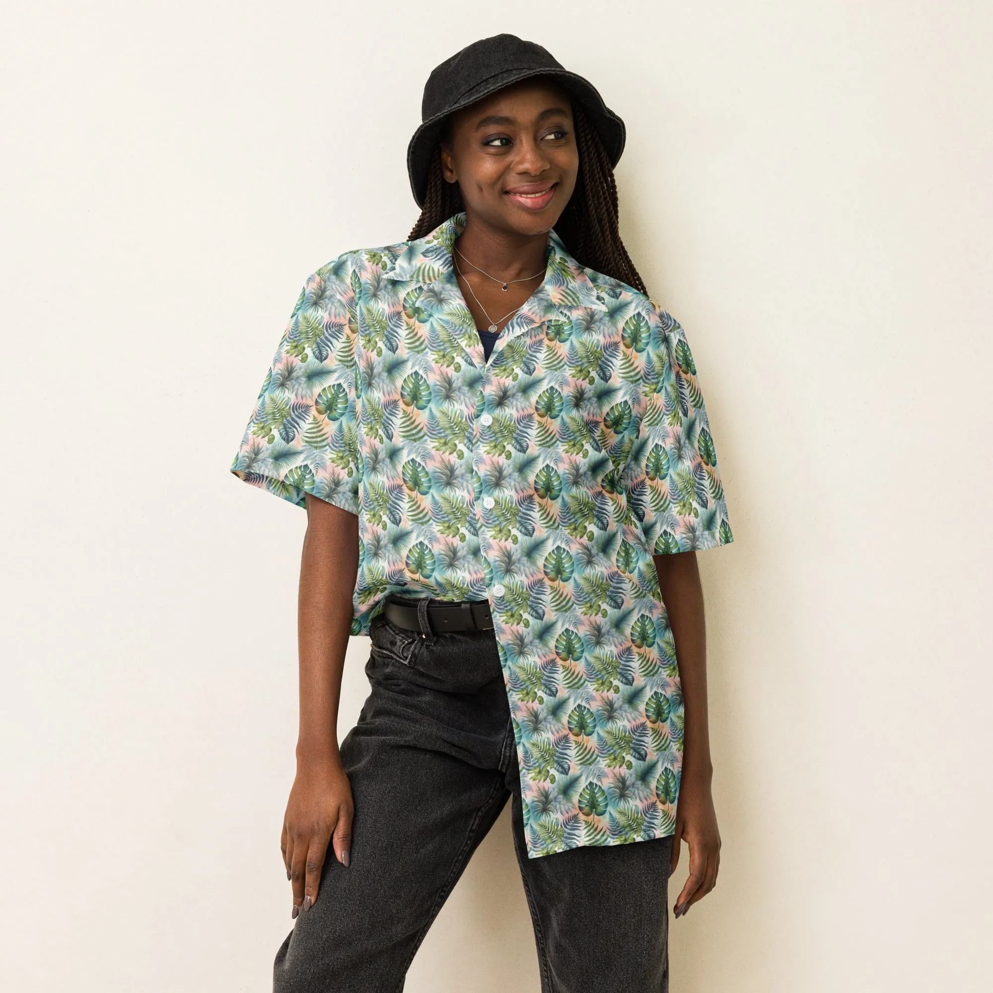 Unisex Button Shirt Jungle Fever