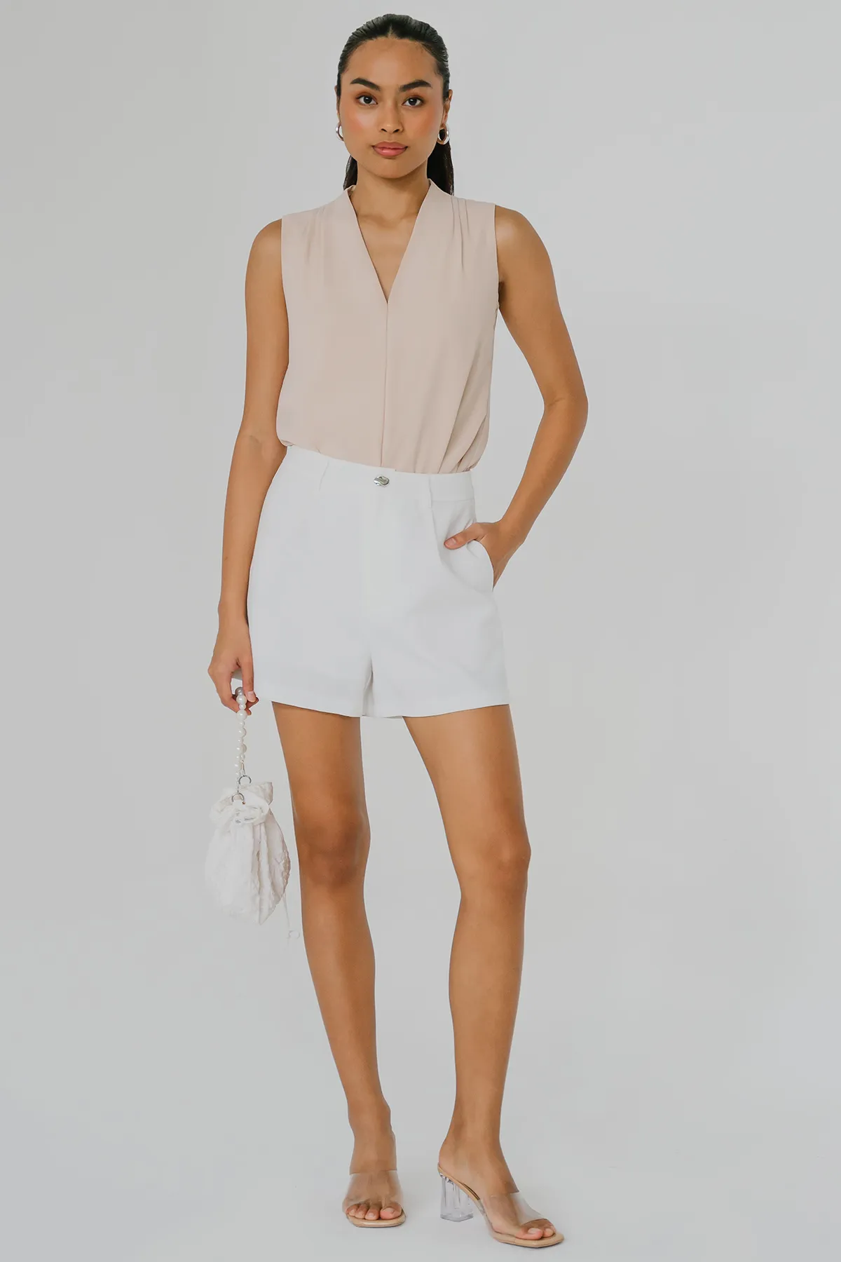 Urban Sleek Top (Beige)