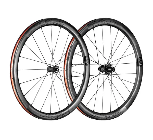 VISION Wheelset Metron 45 SL Disc TL - Carbon Black