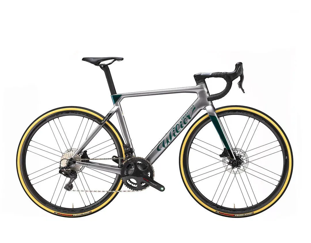 WILIER FILANTE SLR -  GREY IRIDE GREEN GLOSSY