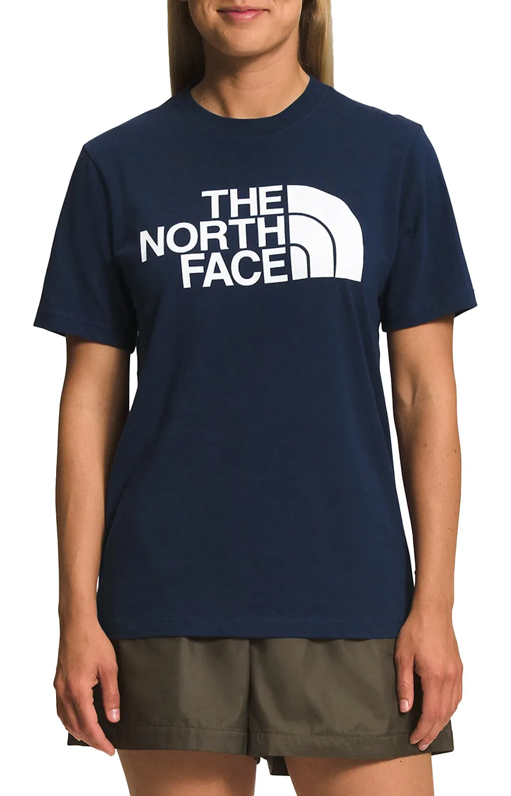 Women's Half Dome Tee - Summit Navy/TNF White