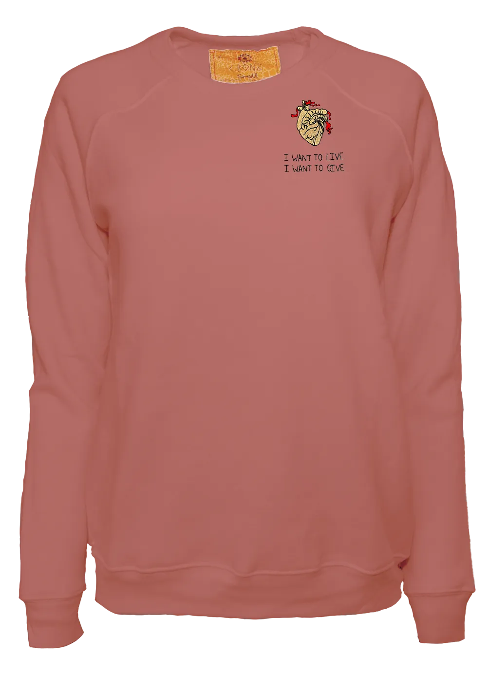 Women's Heart of Gold Classic Cut Pullover