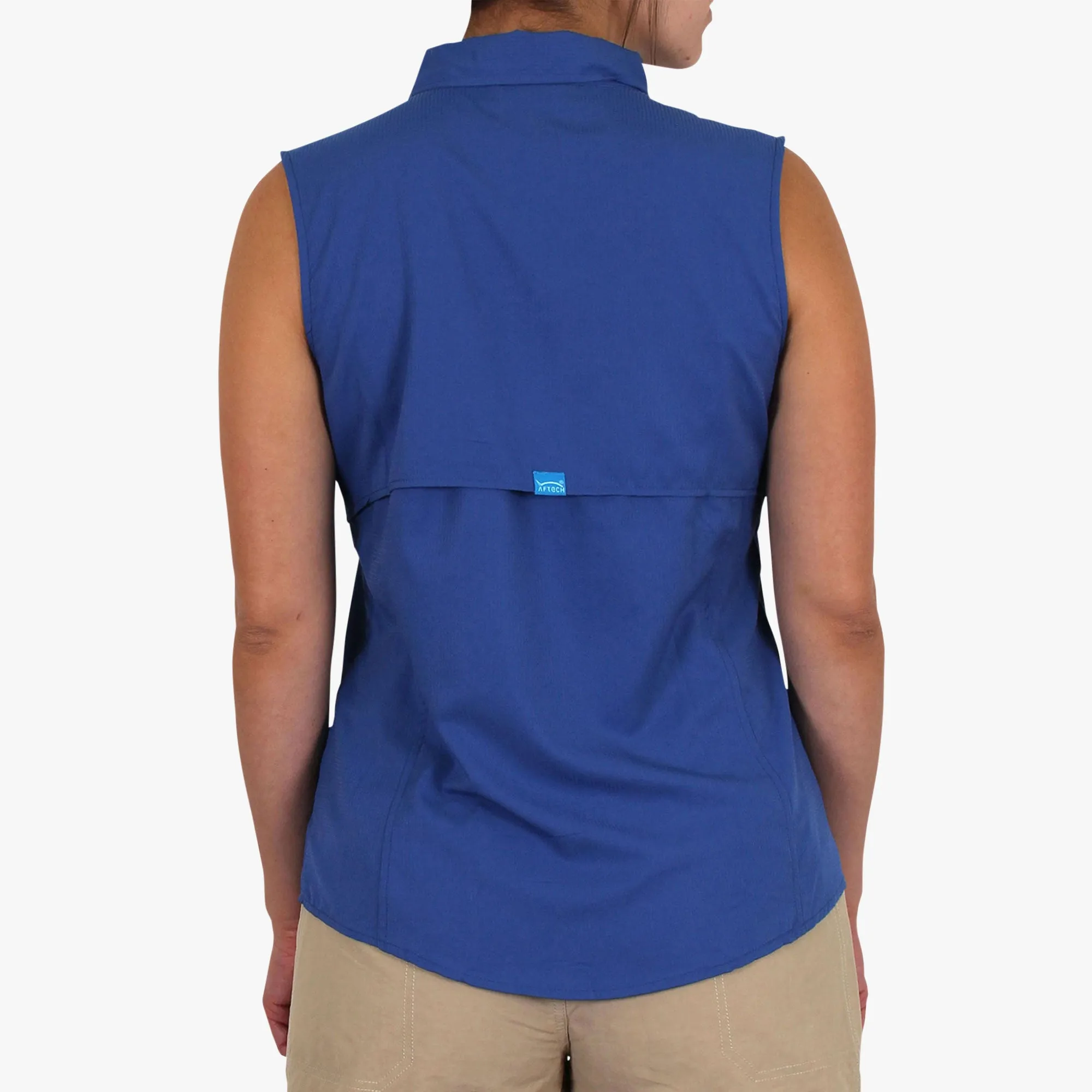 Women's Wrangle Sleeveless Vented Fishing Shirt